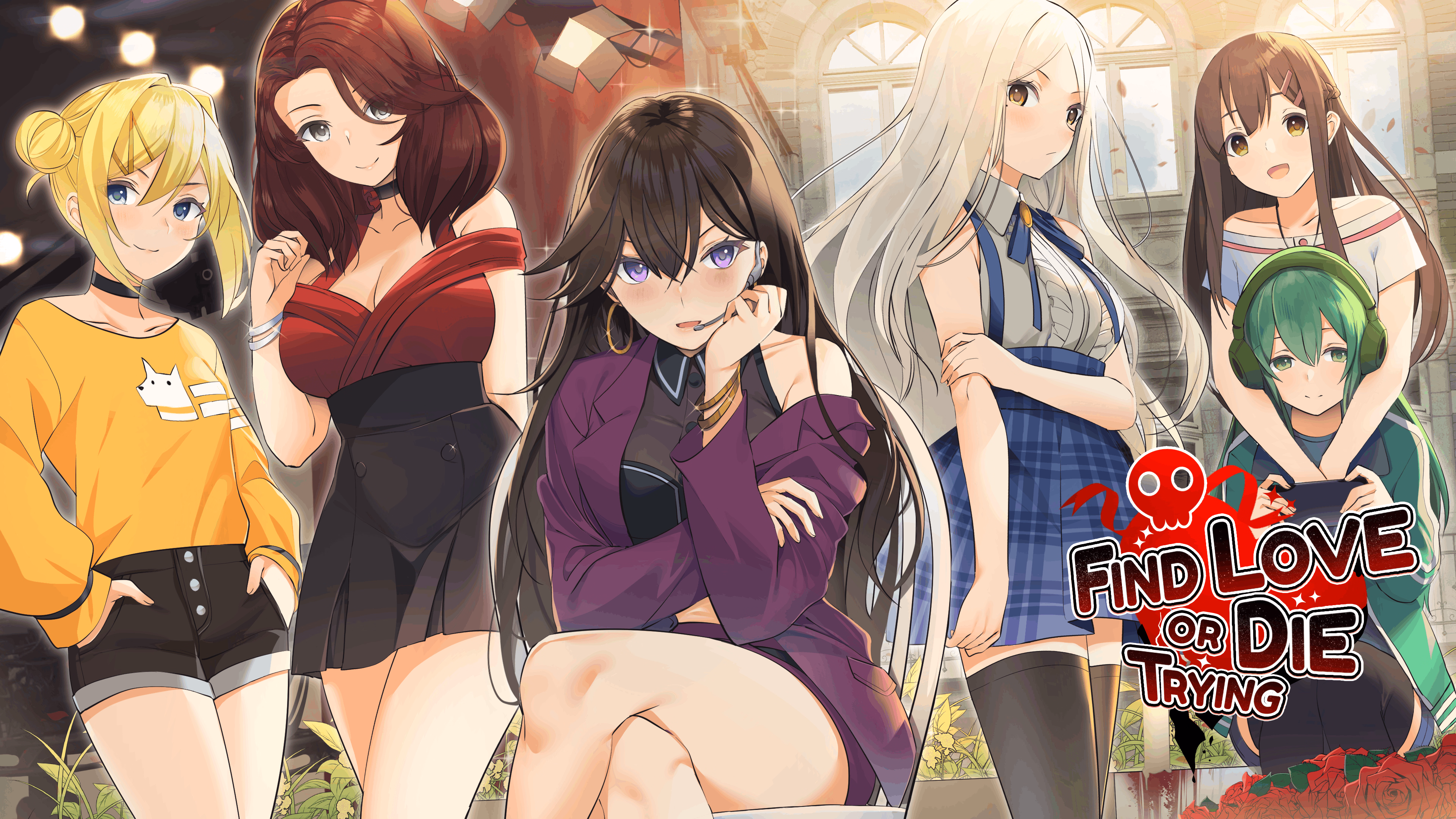 VN Unity Ren'Py Completed Find Love or Die Trying [v1.1] [Sunseeker Games]