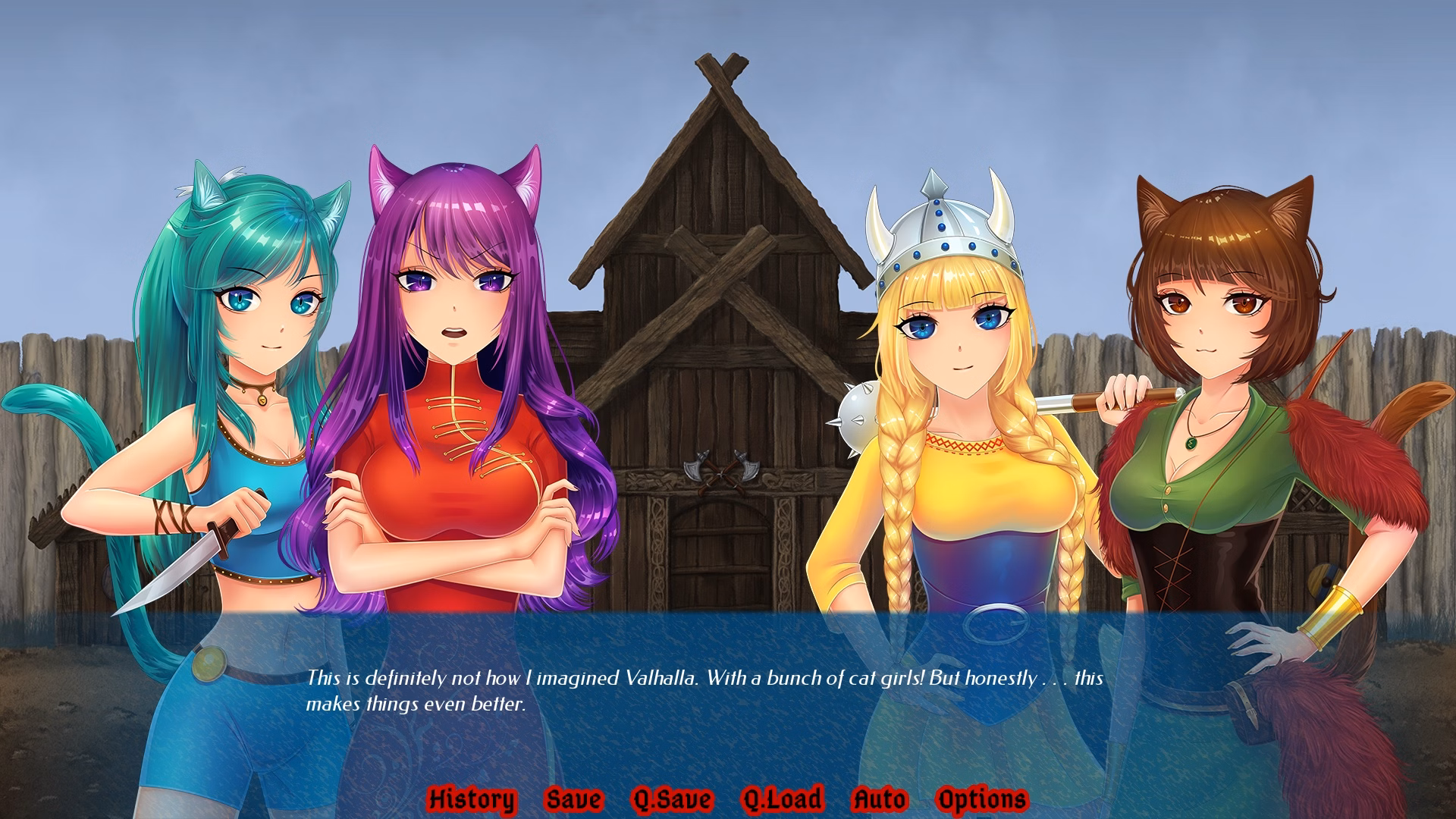 VN Ren'Py Completed Meowhalla [v1.2] [Facesit Inc. Game Studio] download