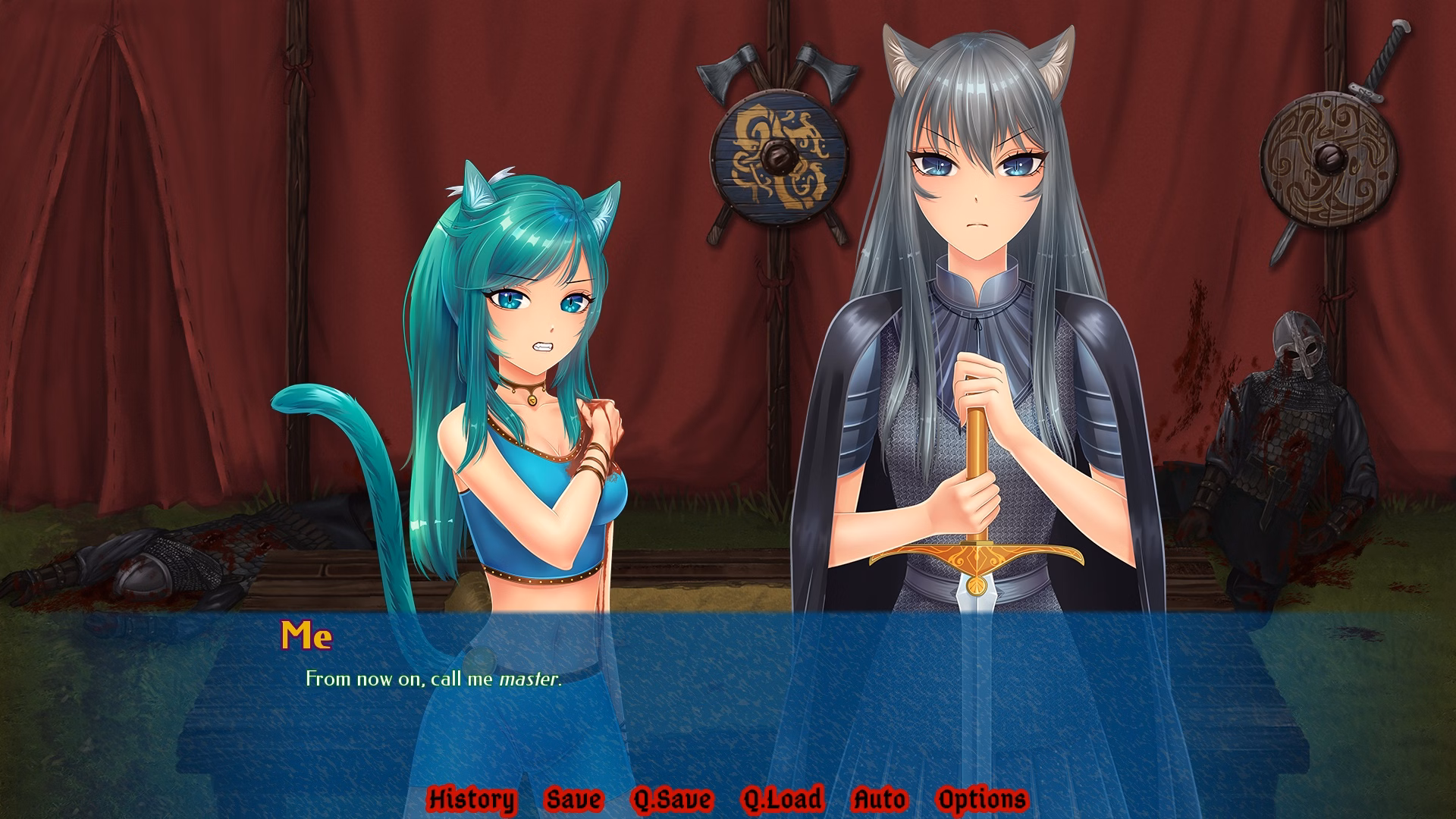 VN Ren'Py Completed Meowhalla [v1.2] [Facesit Inc. Game Studio]