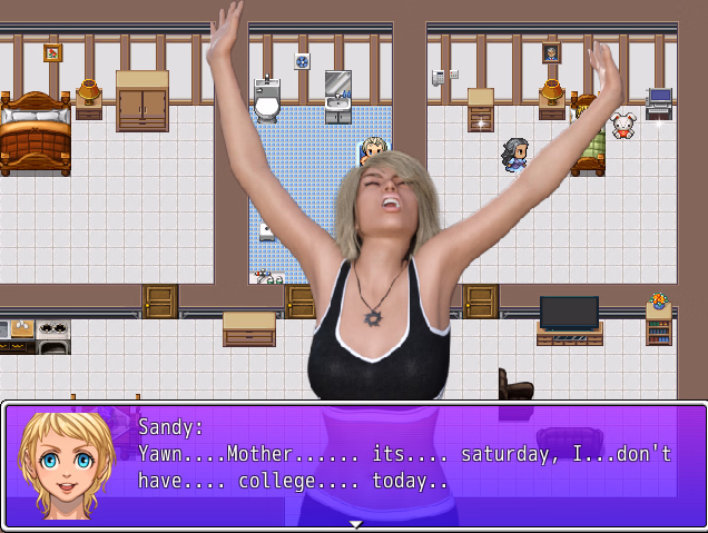 RPGM Abandoned College Girl Sandy [v0.2] [Drags]