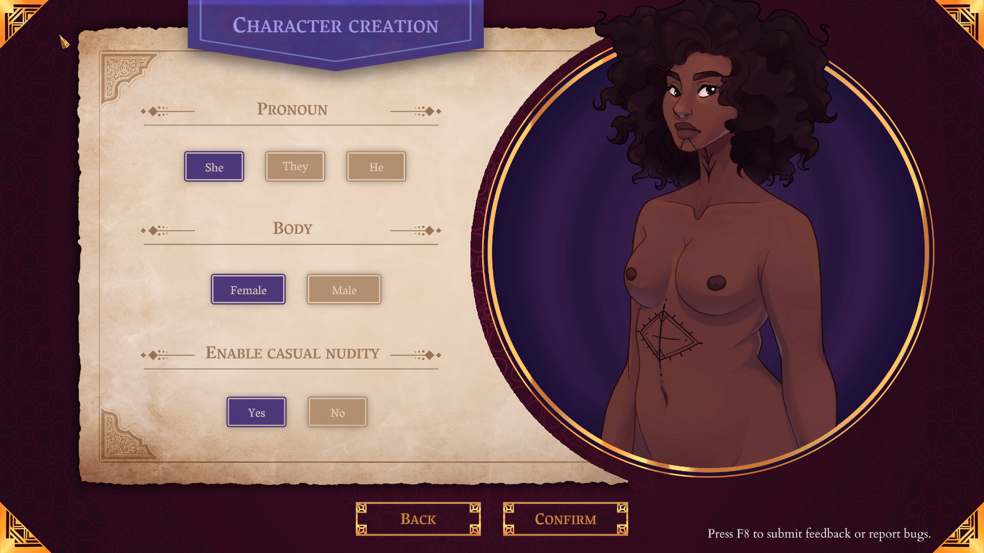 VN Unity Abandoned Arisen - Chronicles of Var'Nagal [v0.2.10.6] [Maratus, Homecoming Studio]