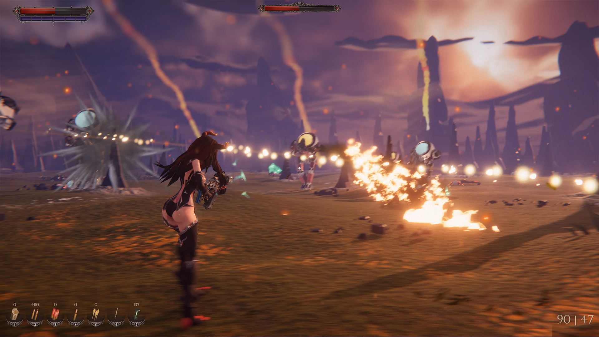Unity Completed Succubus With Guns [v1.0.2] [Satur Cat]