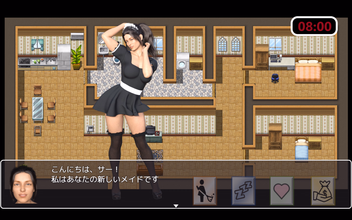 RPGM Abandoned Beautiful Maid [v0.6 Public] [DanGames]