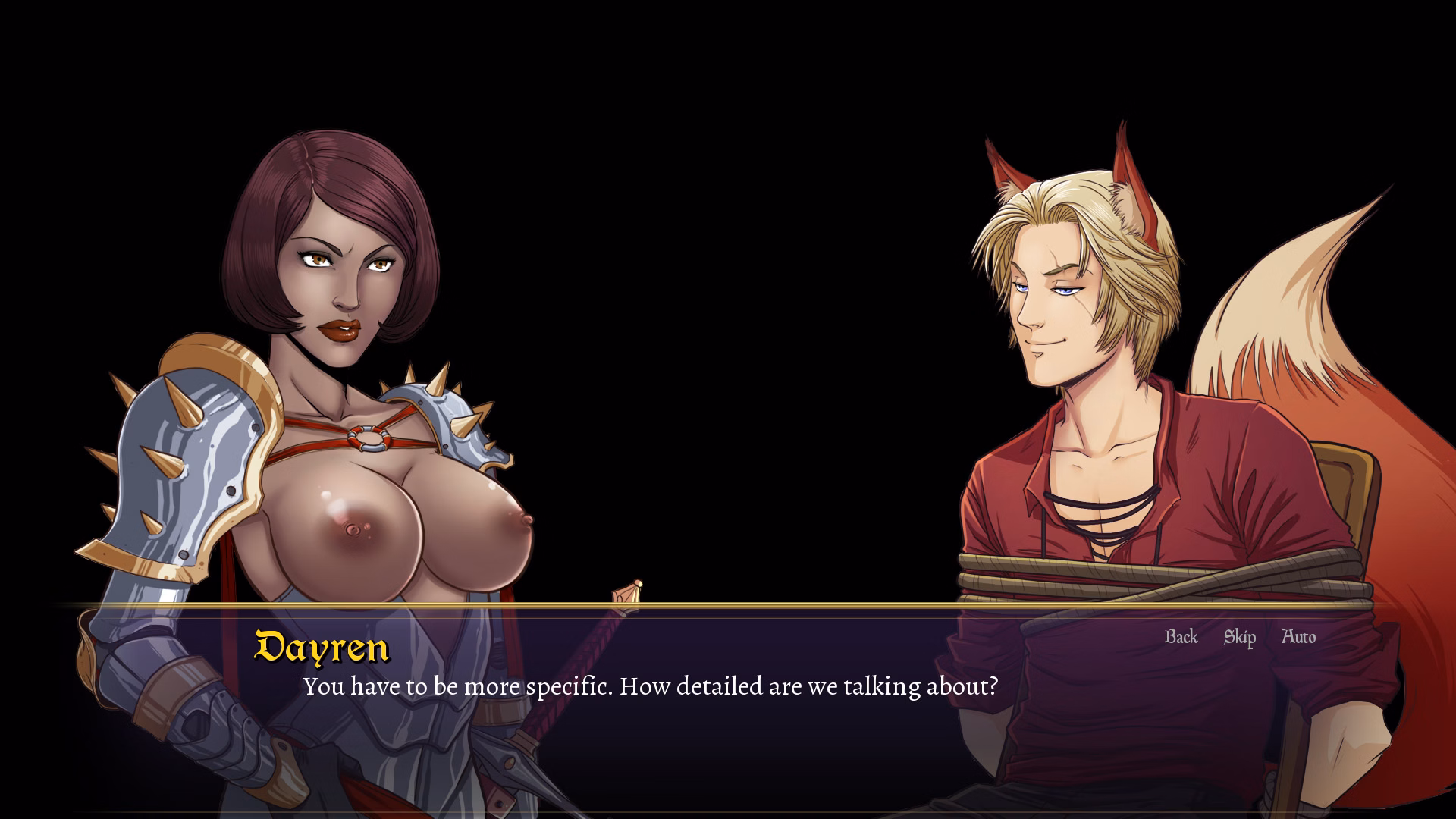 VN Ren'Py Completed The Marauder Chronicles - Curse over Valdria [Final] [Mambo Dancing Shrimp]