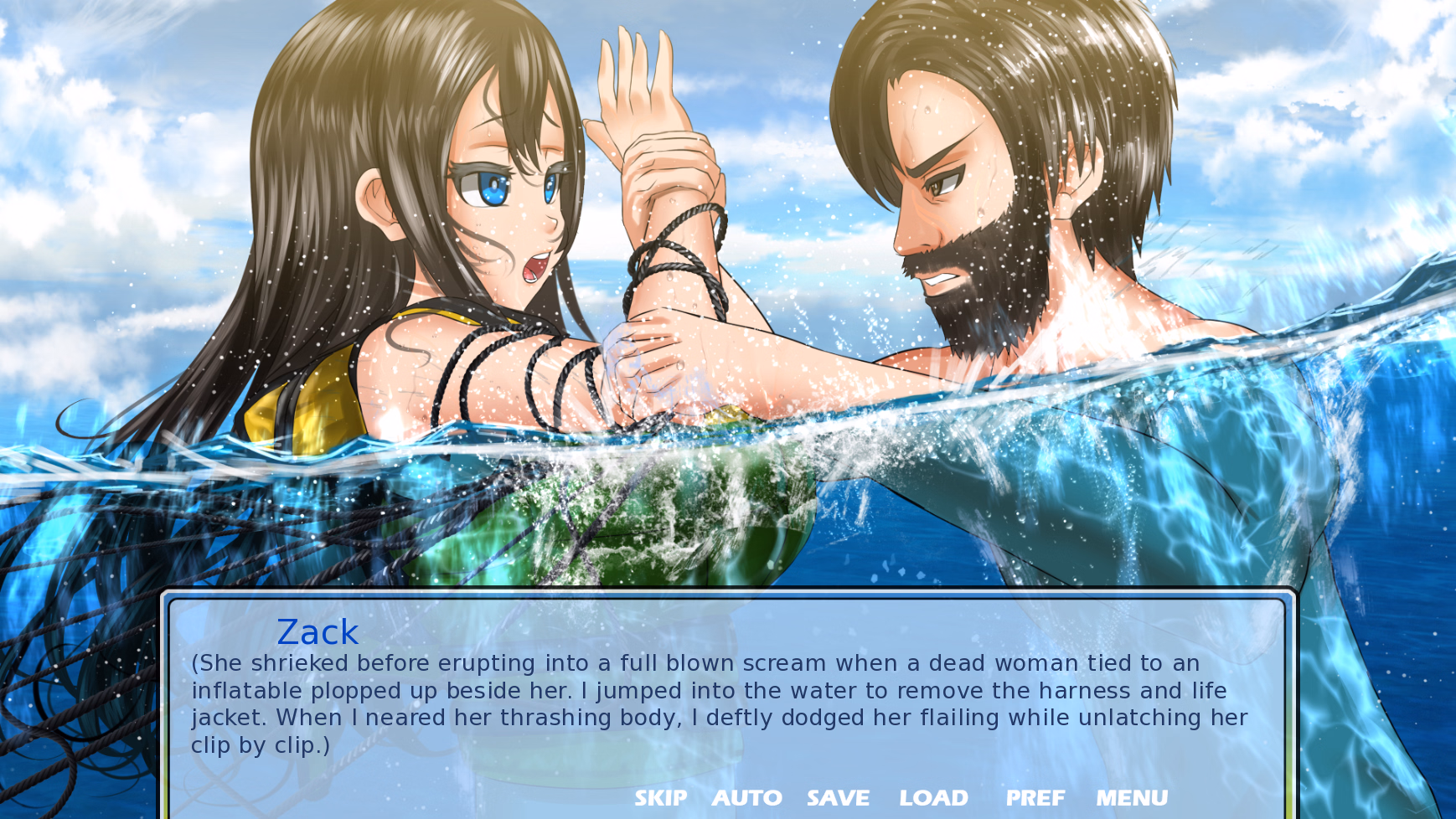 VN Ren'Py Completed King of the Raft - A LitRPG Visual Novel Apocalypse Adventure [Final] [Royal Guard Publishing]