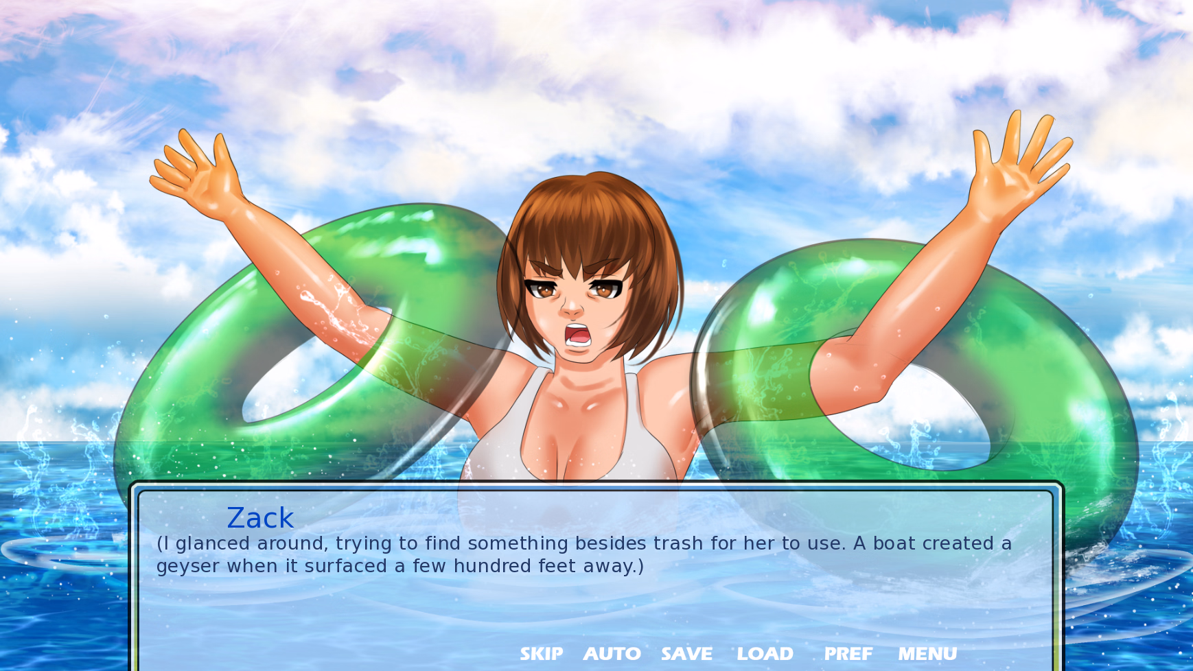 VN Ren'Py Completed King of the Raft - A LitRPG Visual Novel Apocalypse Adventure [Final] [Royal Guard Publishing]