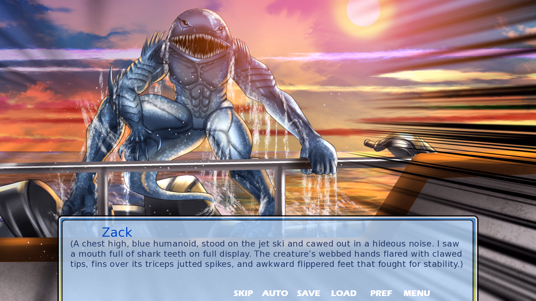 VN Ren'Py Completed King of the Raft - A LitRPG Visual Novel Apocalypse Adventure [Final] [Royal Guard Publishing]