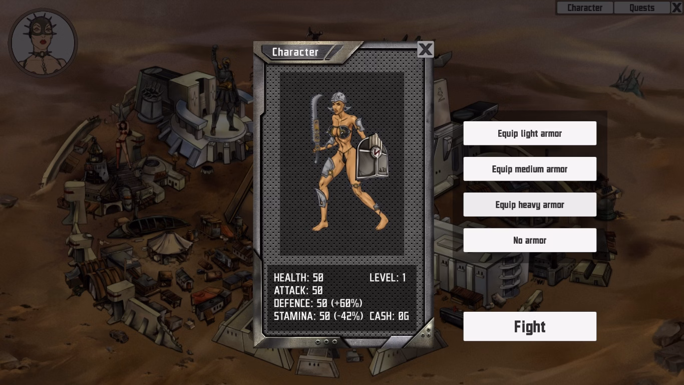 Others Abandoned Naked Arena [v1.01] [Darina A.]
