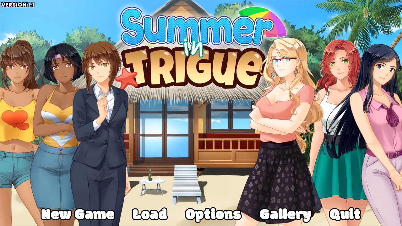 VN Ren'Py Completed Summer In Trigue [Final] [Winter Wolves]