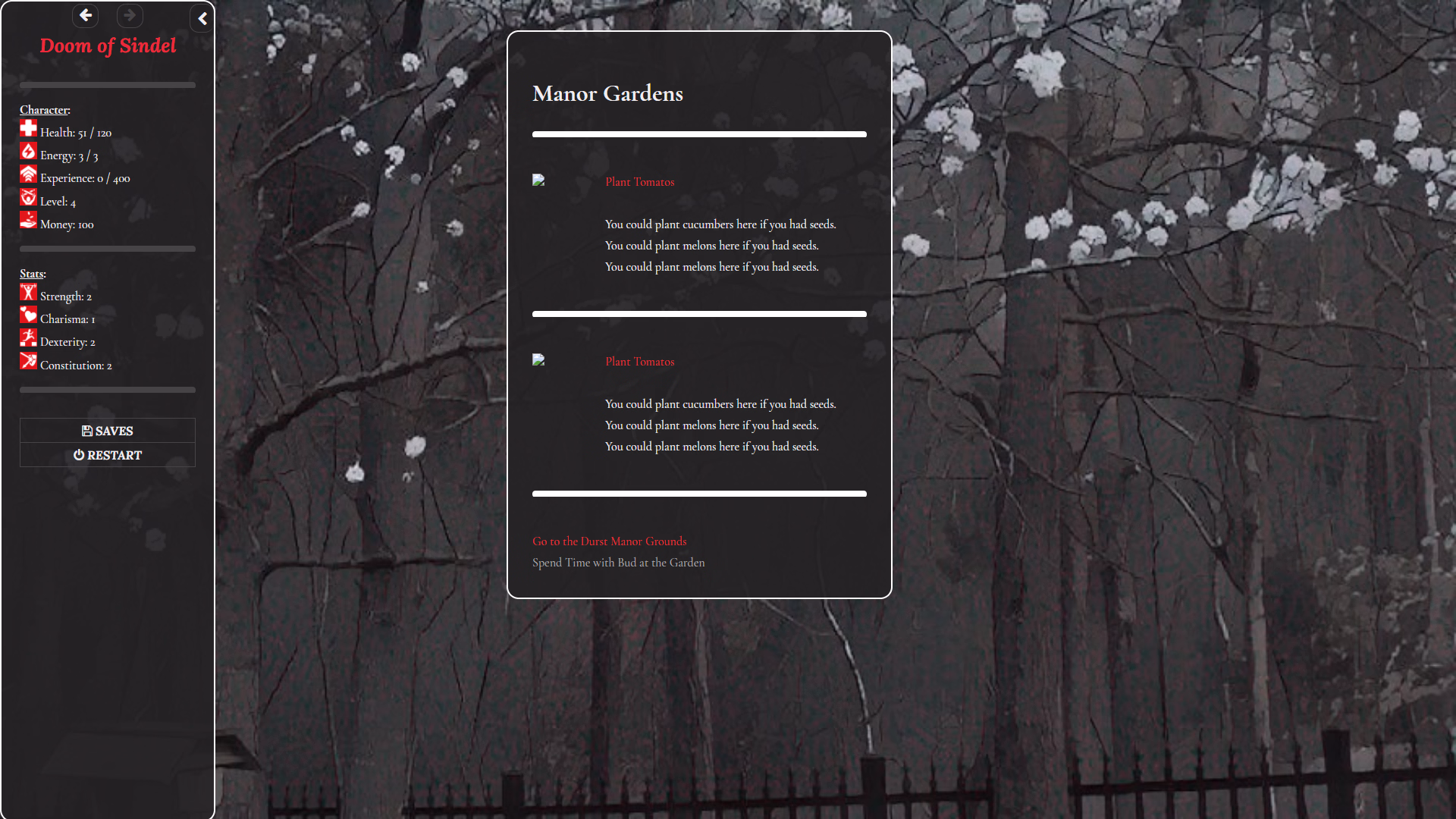 HTML Abandoned Doom of Sindel [v13] [Voidheart]