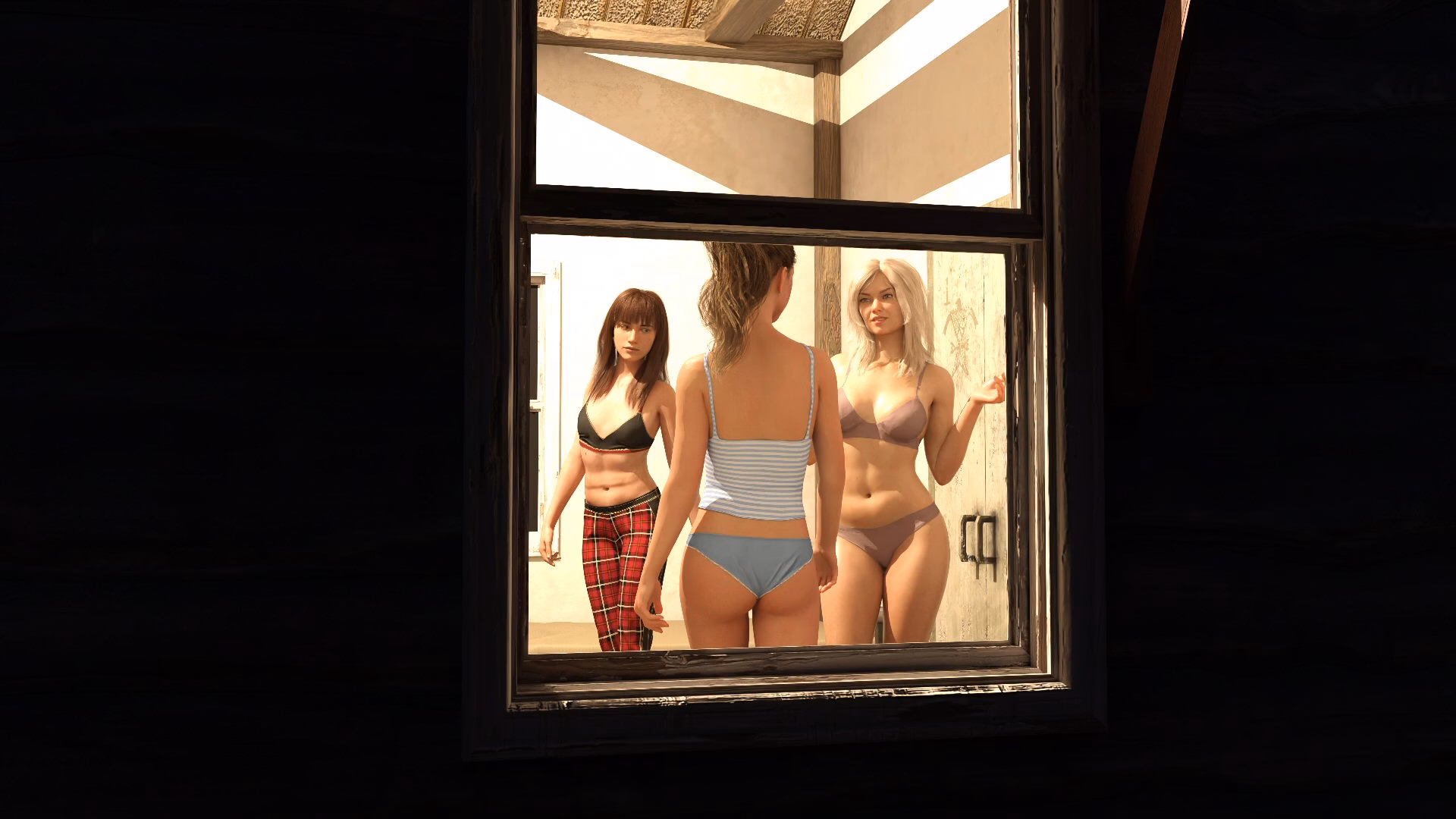 VN Ren'Py Abandoned Watching My Wife [v0.6.1] [Illegible Mink]