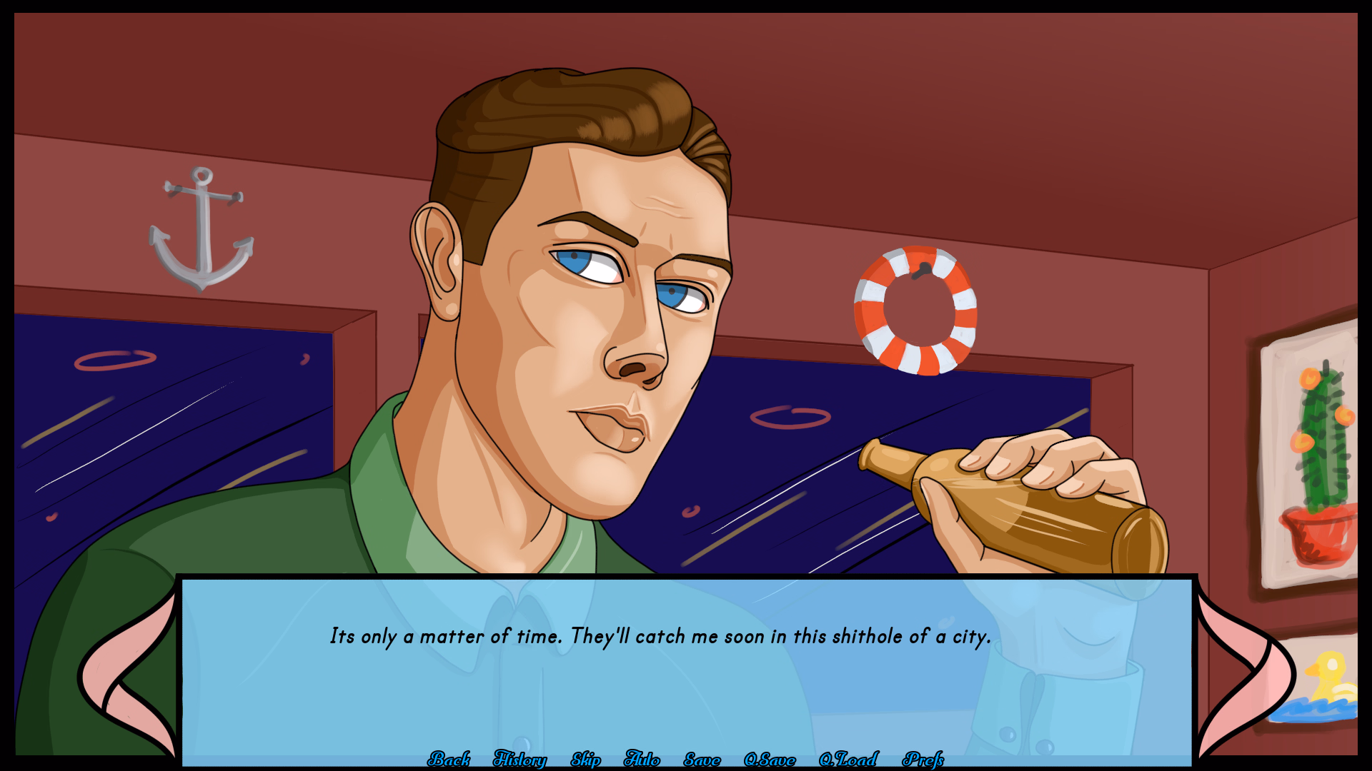 Ren'Py Abandoned Undercover: Wet Affairs [v0.0.1] [Abra Art Games]