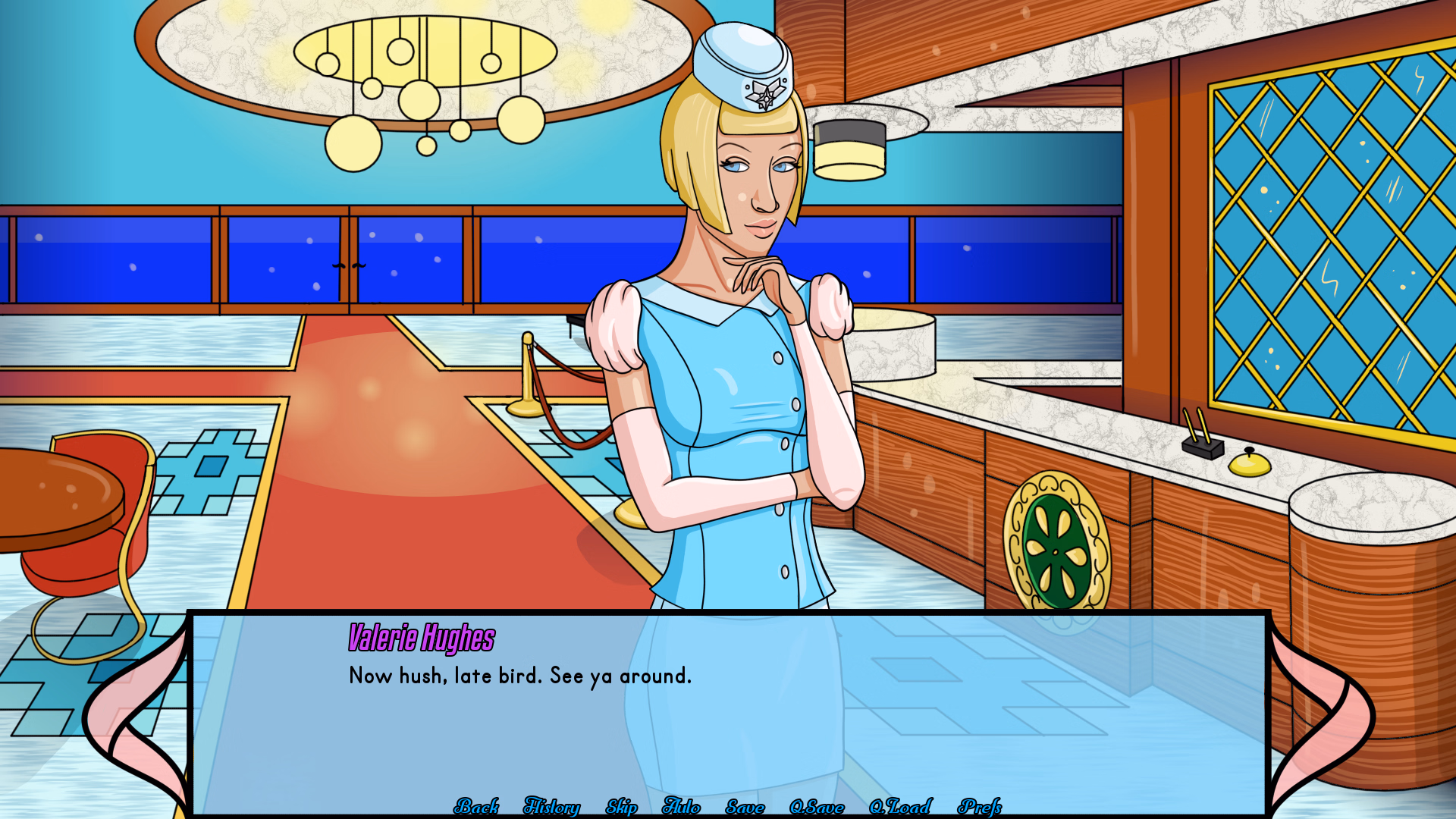 Ren'Py Abandoned Undercover: Wet Affairs [v0.0.1] [Abra Art Games]