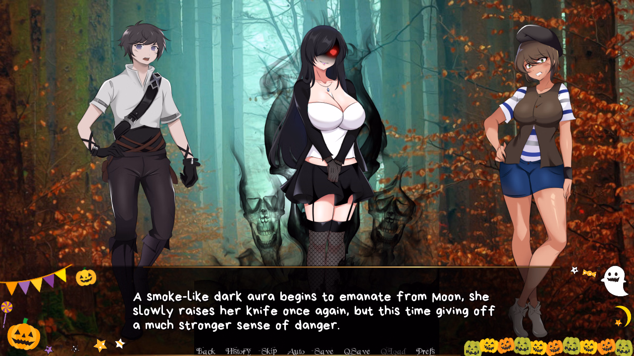 VN Ren'Py Completed Horror Mansion [Full Fix] [Spicy Pumpkin]