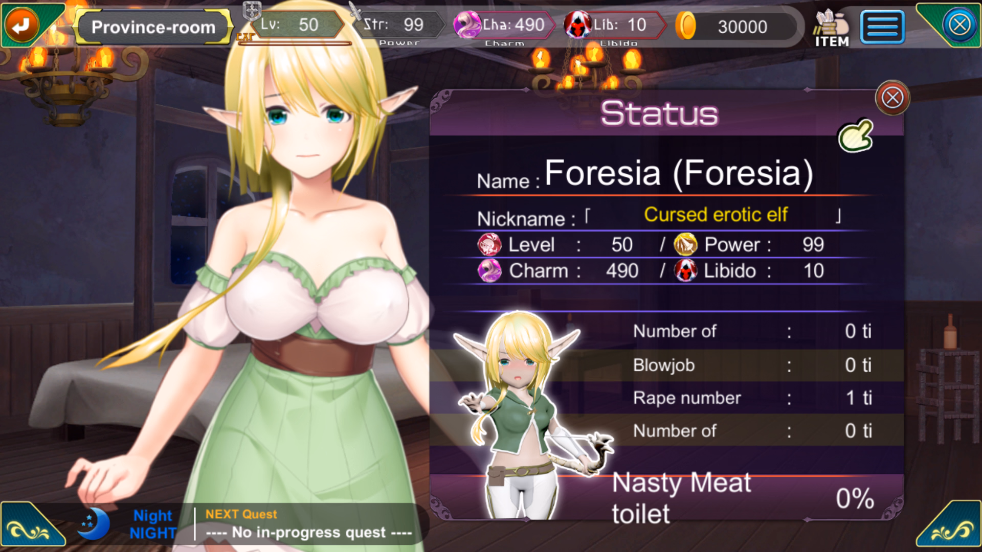 Unity Completed Foresia Cursed Pledge [Final] [BlusterD]