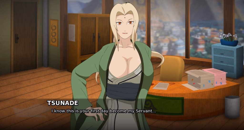 VN Ren'Py Abandoned New Hokage Servant: Naruto Parody Game [v0.2] [Rnot2000]