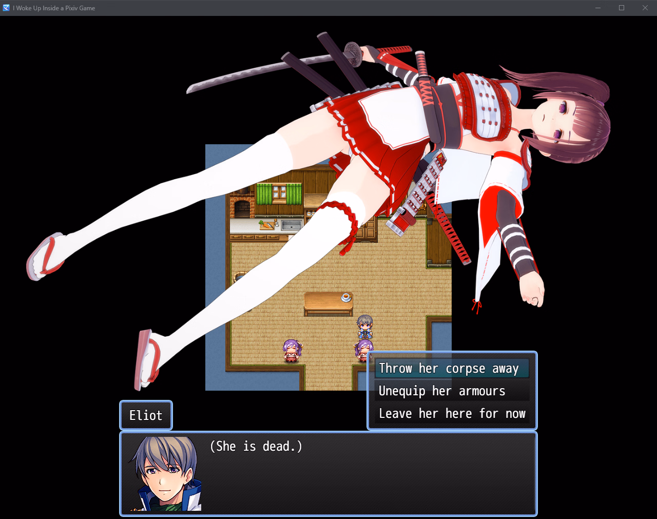 RPGM Abandoned I Woke Up Inside a Pixiv Game [v0.28] [風琴]