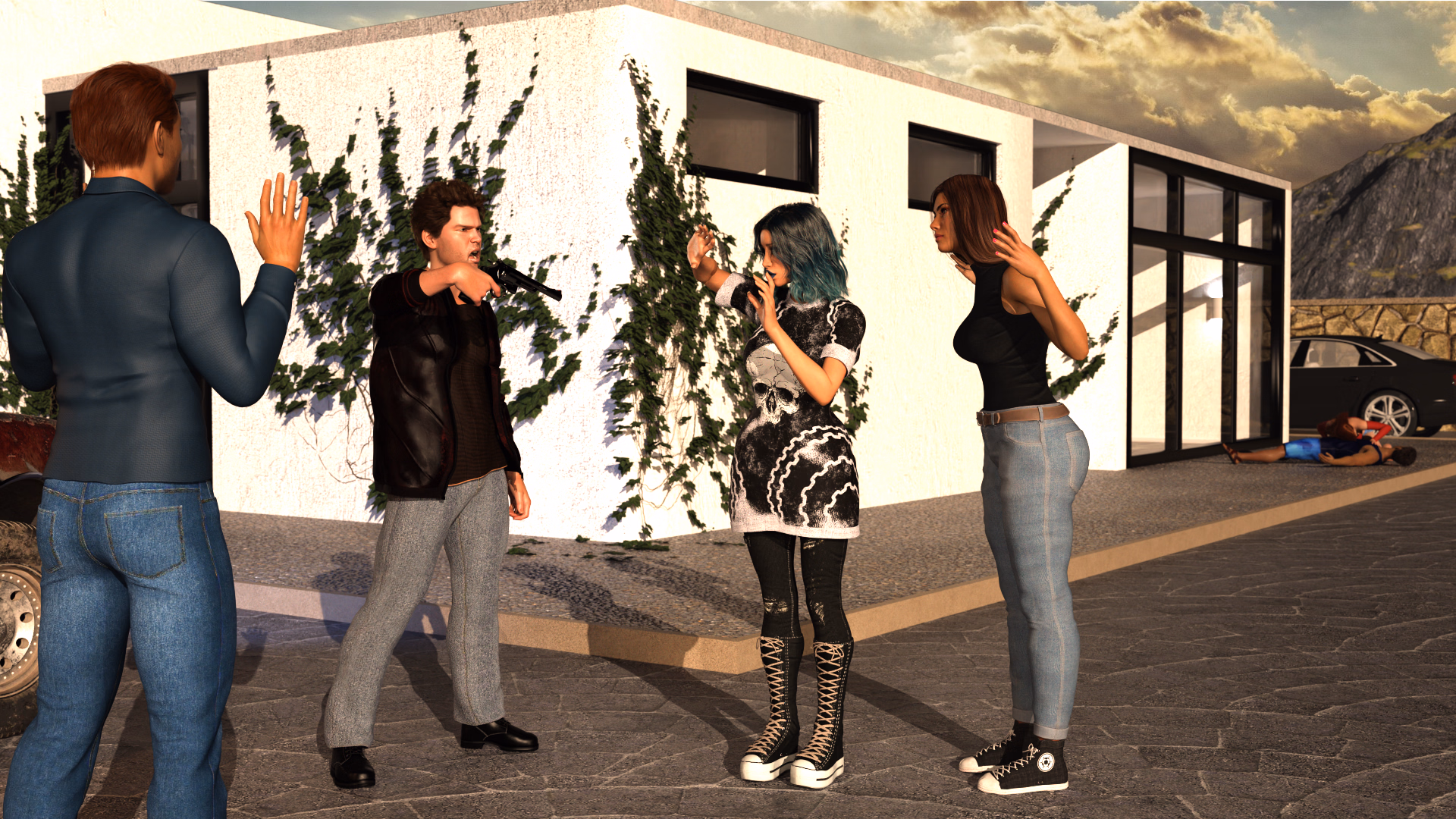 VN Ren'Py Completed Alive [v1.0] [CSkin Games]