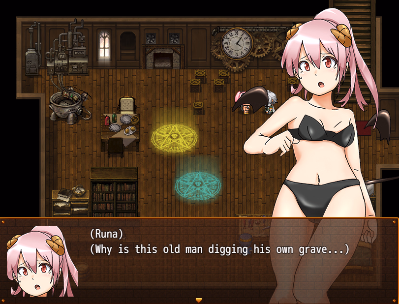 RPGM Completed Succubus Runa and the Erotic Dungeon [Final] [Wisteria bill]
