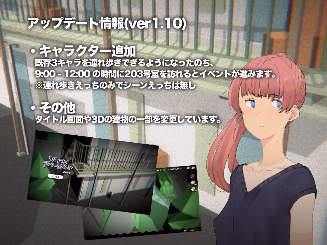 Unity Completed Himitsu no Apartment [v2.01] [Sakakumo]