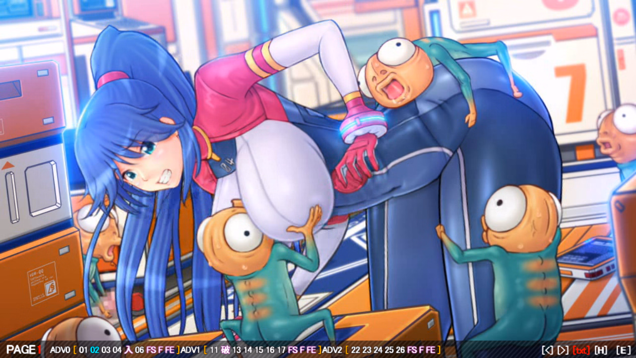 VN Others Completed Creature reaction inside the ship! [v1.52] [Arekara4nen]