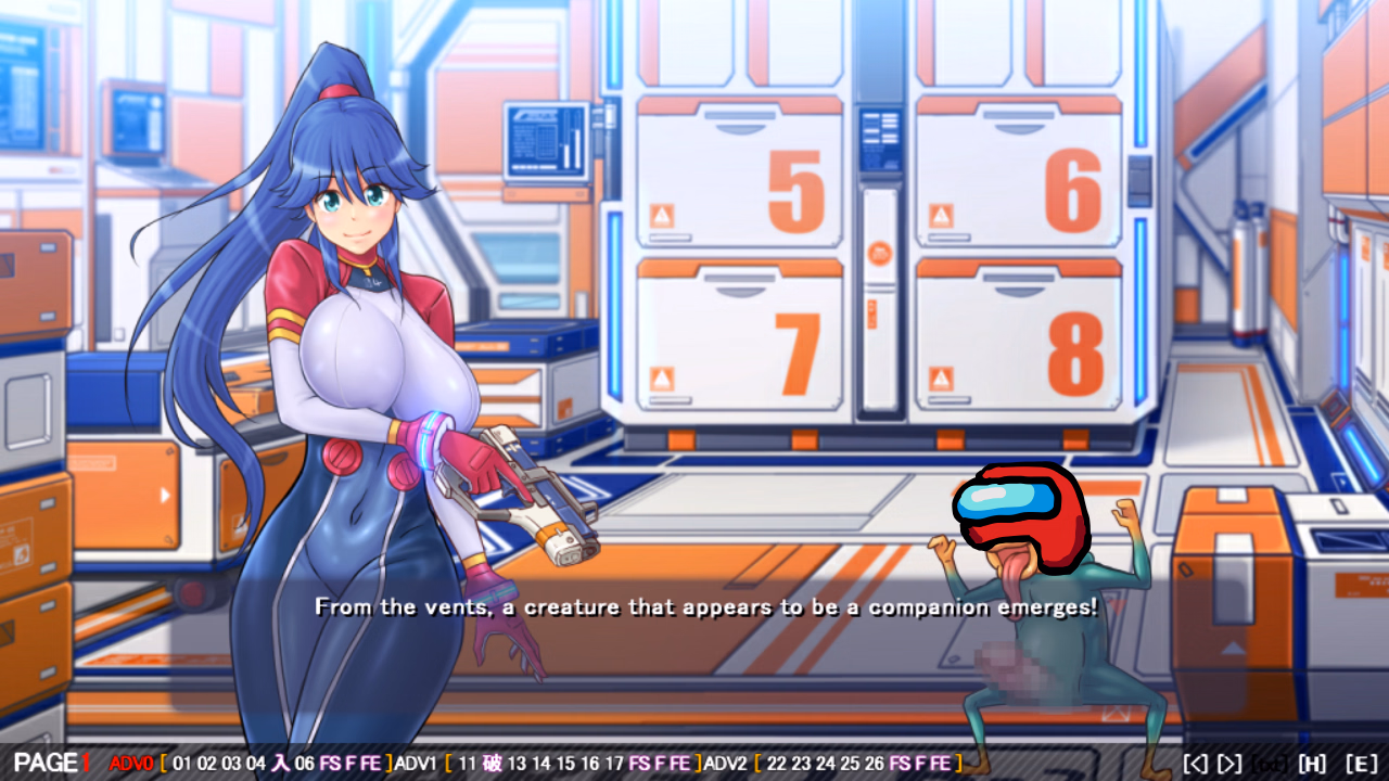 VN Others Completed Creature reaction inside the ship! [v1.52] [Arekara4nen]
