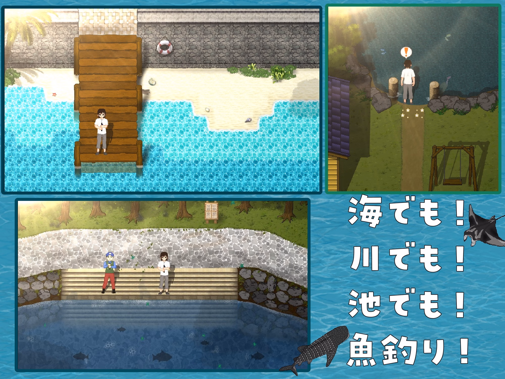 RPGM Completed Rebuild! Aquarium Girls ~Your Adulterous Second Life Begins!~ [v1.12] [TANUKIHOUSE]