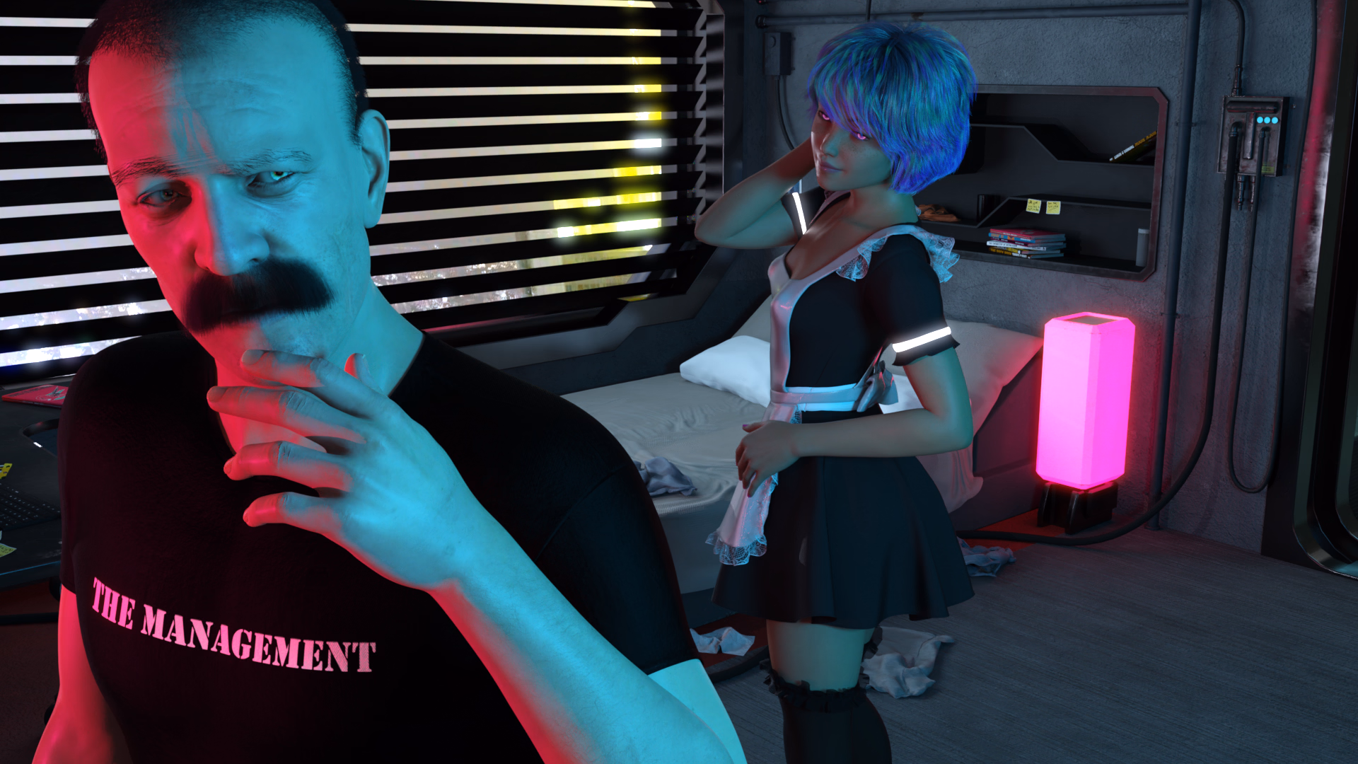 VN Ren'Py Abandoned Her Android Tears [v1.0] [L8eralGames]