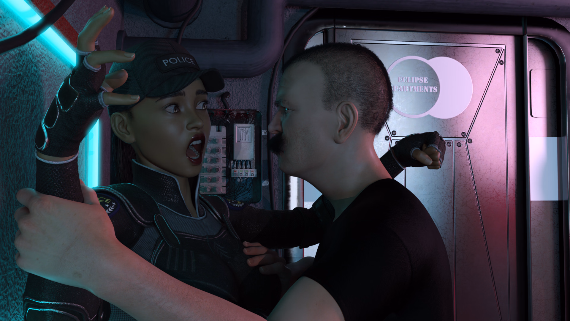 VN Ren'Py Abandoned Her Android Tears [v1.0] [L8eralGames]