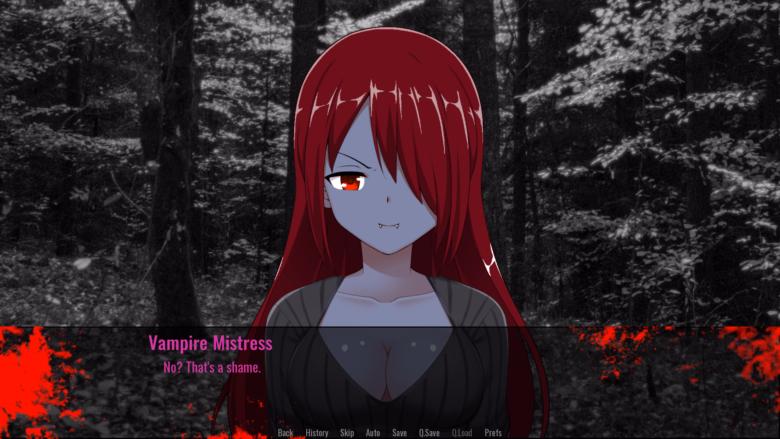 VN Ren'Py Completed Lizzie Lesbian Vampire Hunter [v1.0] [LeafletGames]