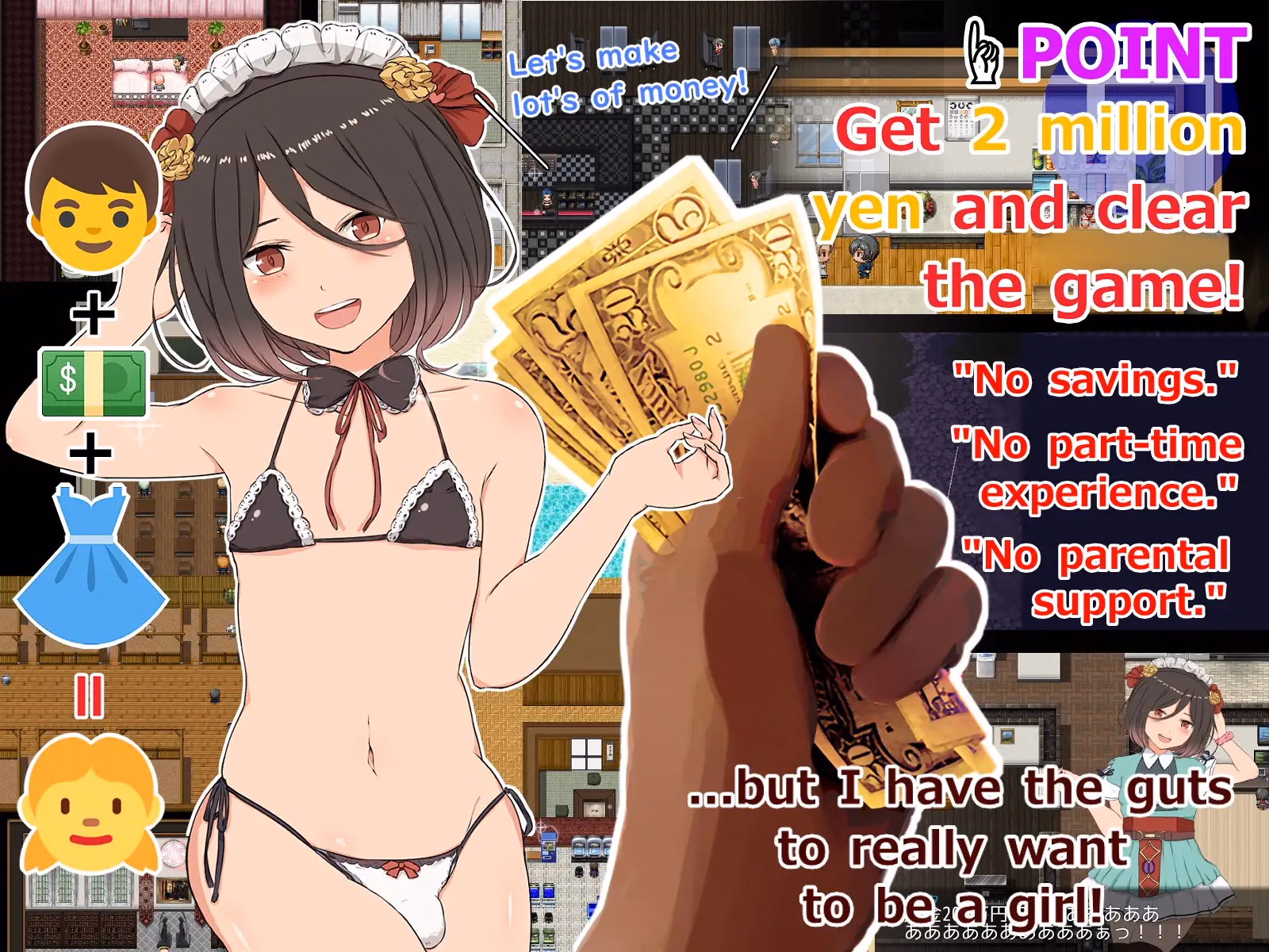 RPGM Completed Make Lots of M♂ney with Sex! [Final] [Yanmarumaa]