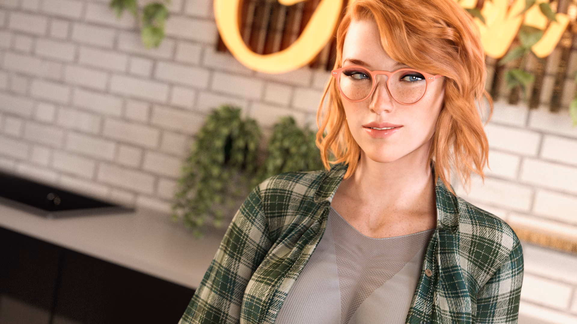 VN Ren'Py Because I Love Her [Love Route Fix] [The Typist]