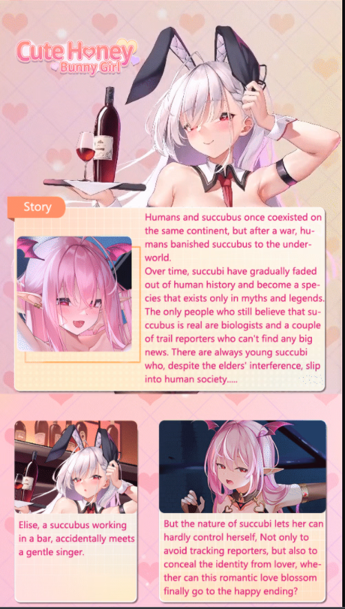 Unreal Engine Completed Cute Honey: Bunny Girl [Final] [Lovely Games]