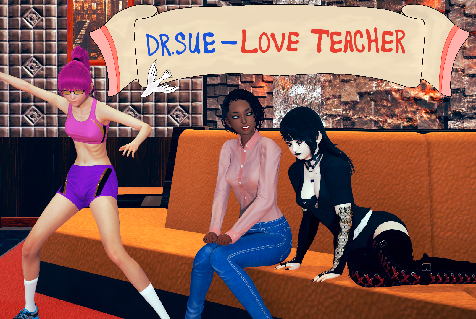 VN Ren'Py Completed Dr. Sue - Love Teacher [v1.0] [NephremKa] download