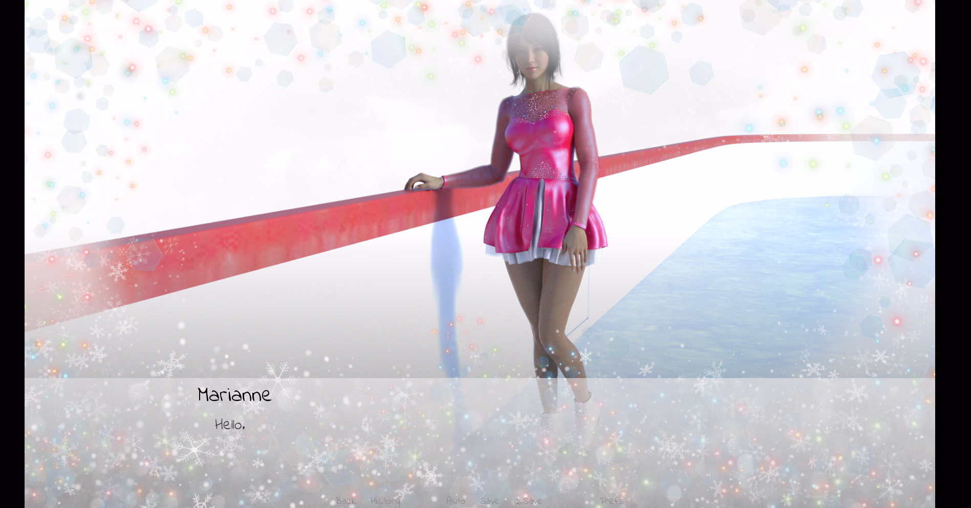 VN Ren'Py Completed Ice Skating Heaven [Final] [Leaflet Games]