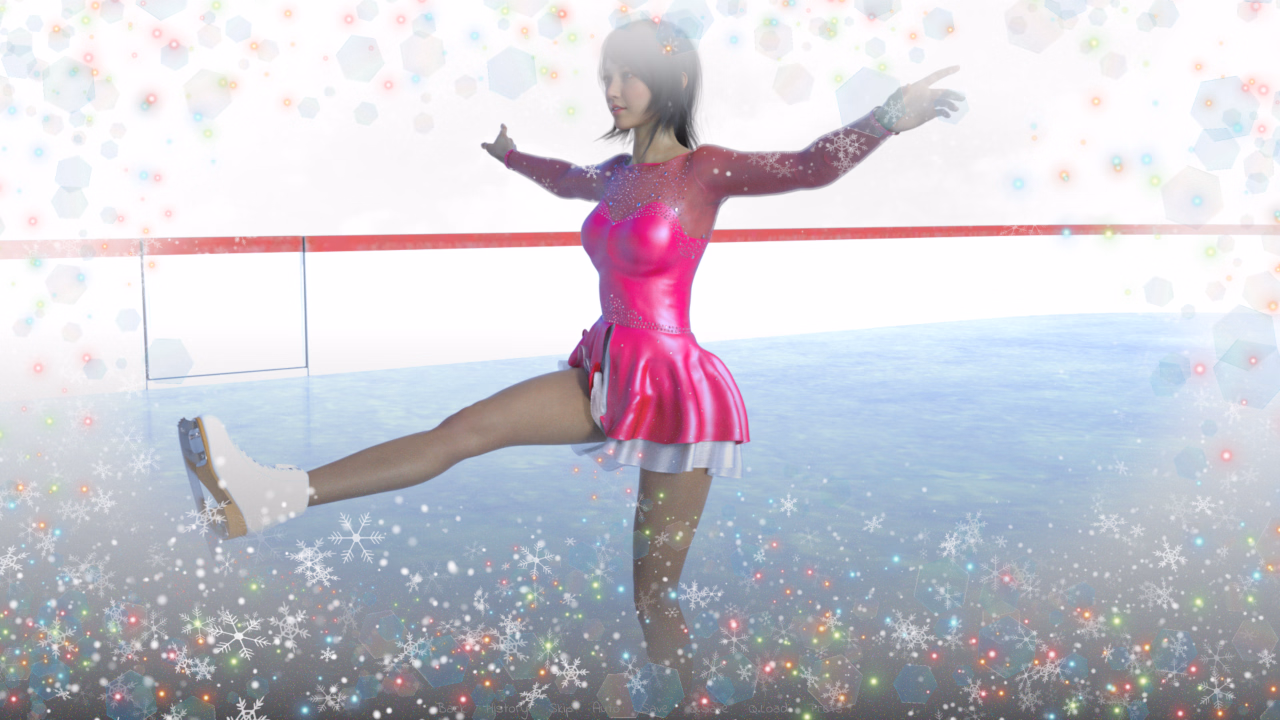 VN Ren'Py Completed Ice Skating Heaven [Final] [Leaflet Games]