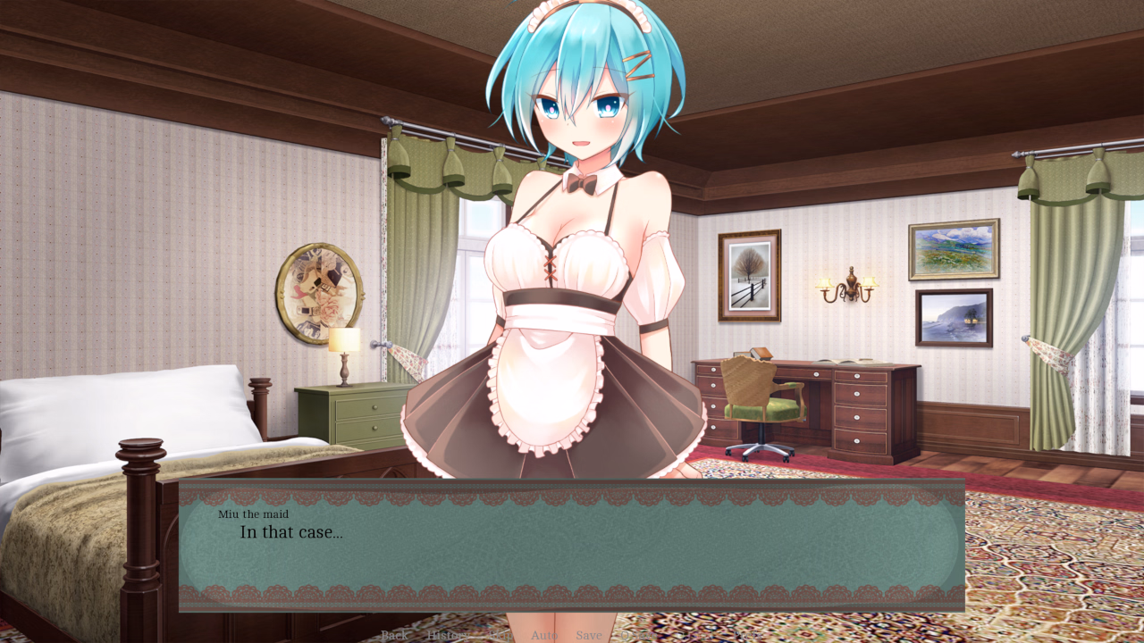 VN Ren'Py Completed Who Is the New Maid? [v1.0] [LeafletGames]