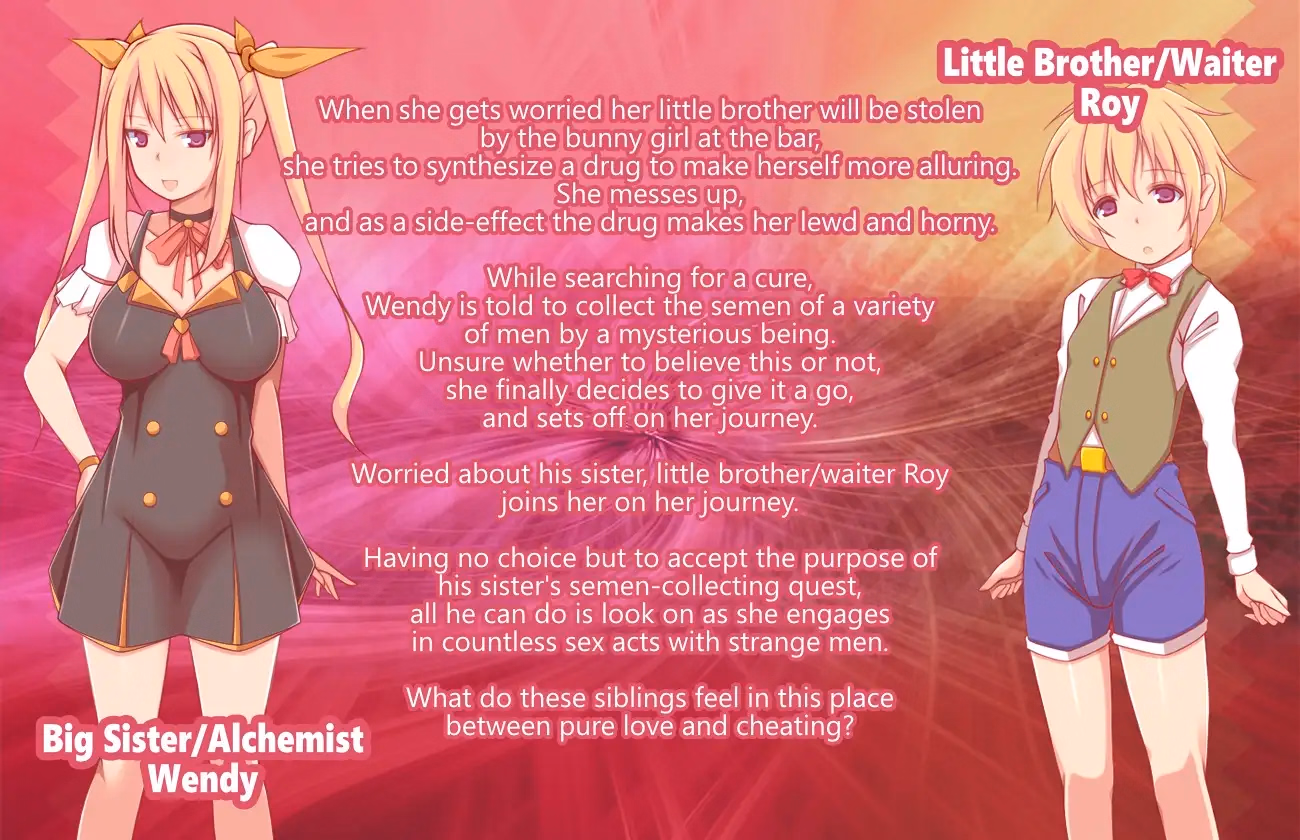 RPGM Completed Why My Alchemist Sister Collects Cum - Baby Making Through Cheating SEX! Oneshota RPG [v1.10] [Ore Teki Shikou]