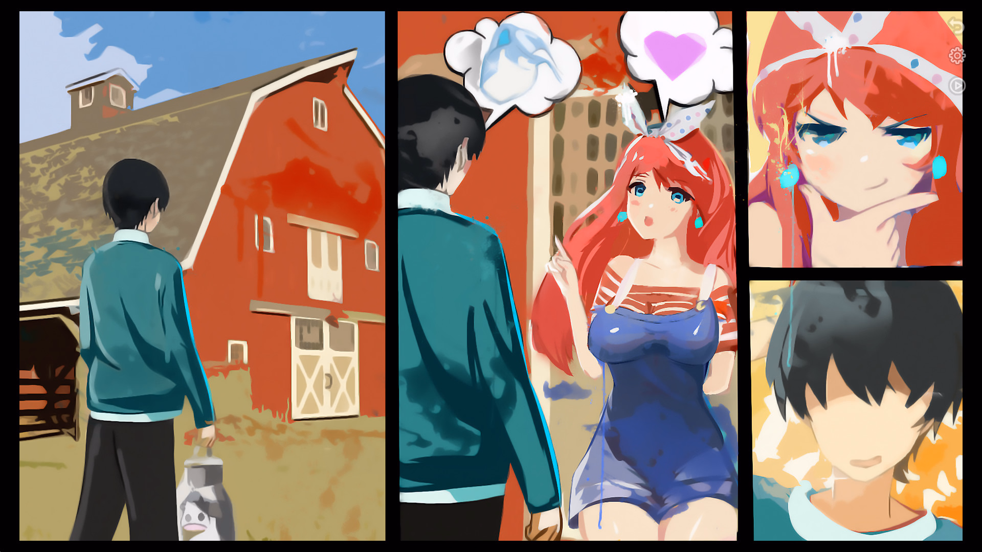 VN Others Completed Cow Girls [Final] [Hunny Bunny Studio]