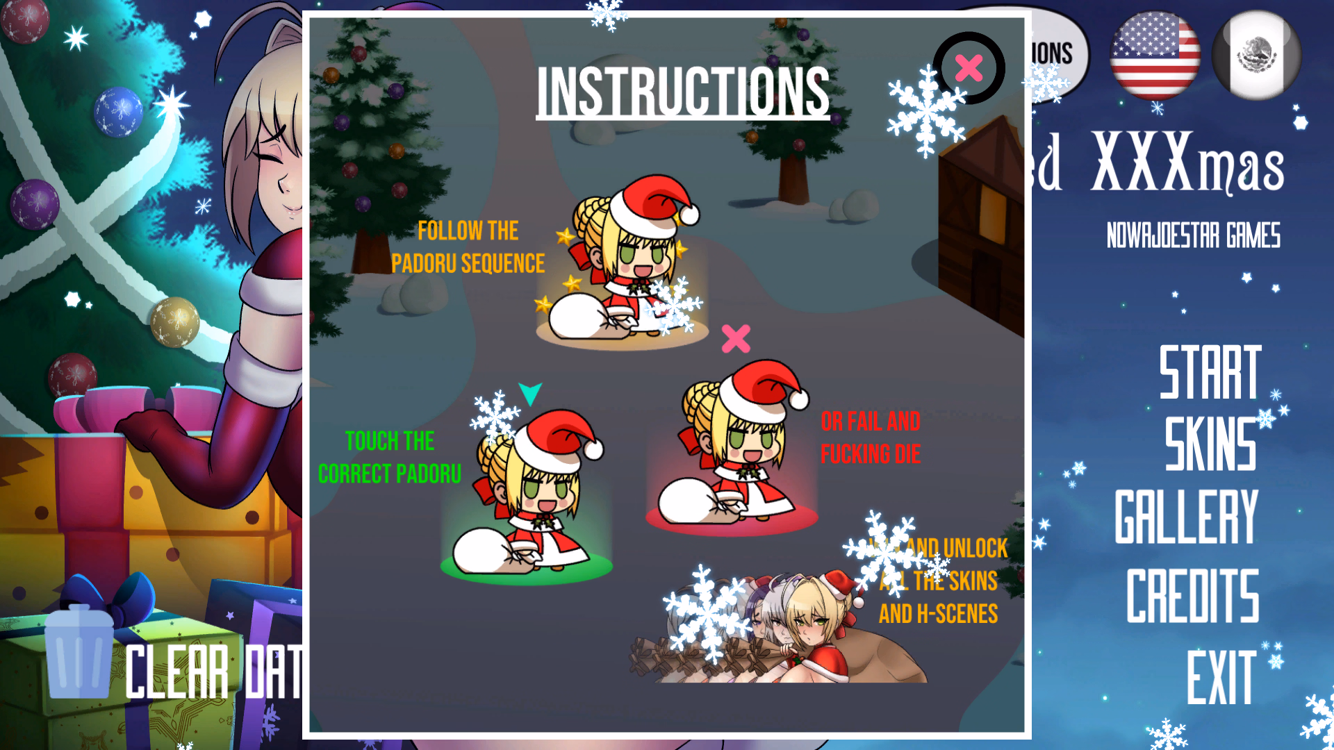 Unity Completed Padoru's Stuffed XXXmas [Final] [NowaJoestar Support]