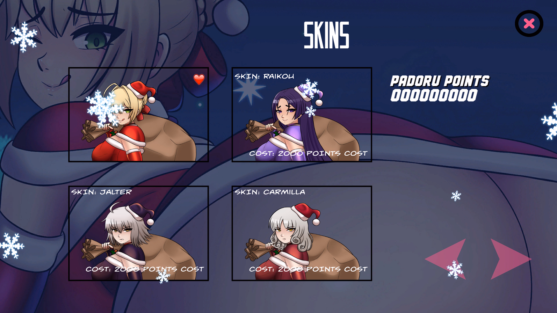 Unity Completed Padoru's Stuffed XXXmas [Final] [NowaJoestar Support]