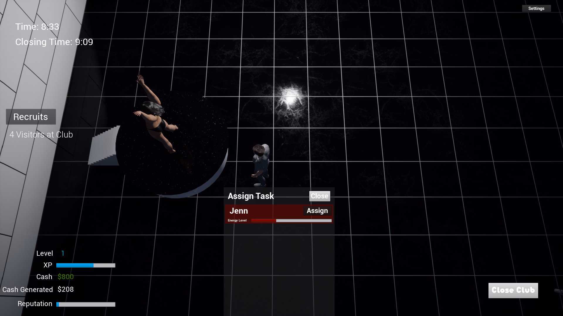 Unreal Engine Abandoned Club Affinity [v0.0.1] [Netstat]