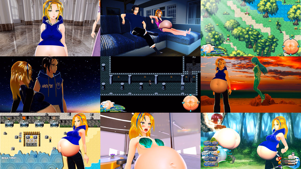 RPGM Completed Surf the Belly [Final] [Selena Belly Play]