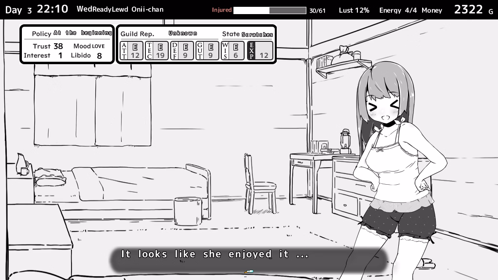 Wolf RPG Completed Living With Sister: Monochrome Fantasy [v2.0.0 + DLC] [Inusuku]