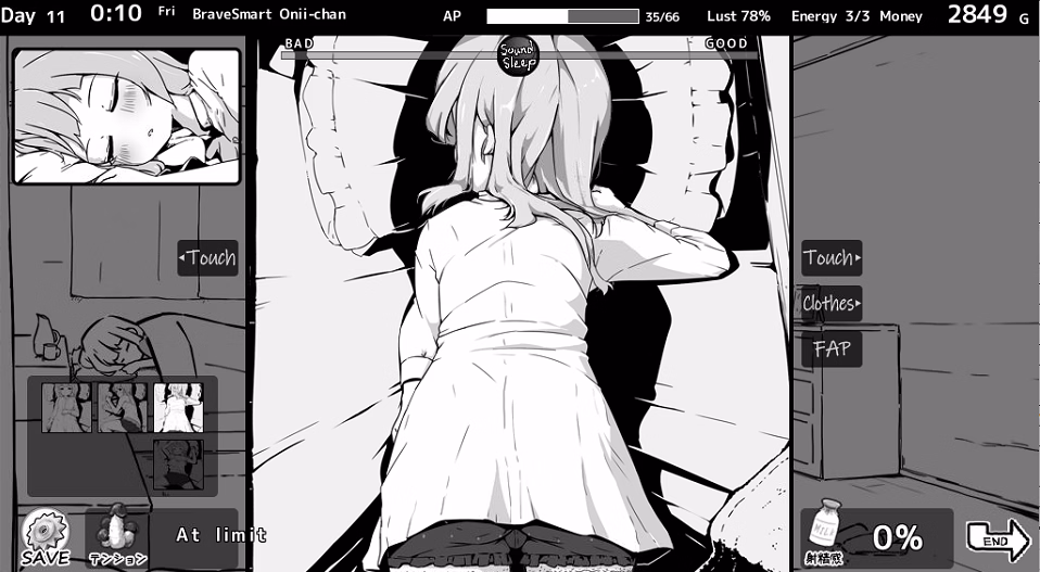 Wolf RPG Completed Living With Sister: Monochrome Fantasy [v2.0.0 + DLC] [Inusuku]