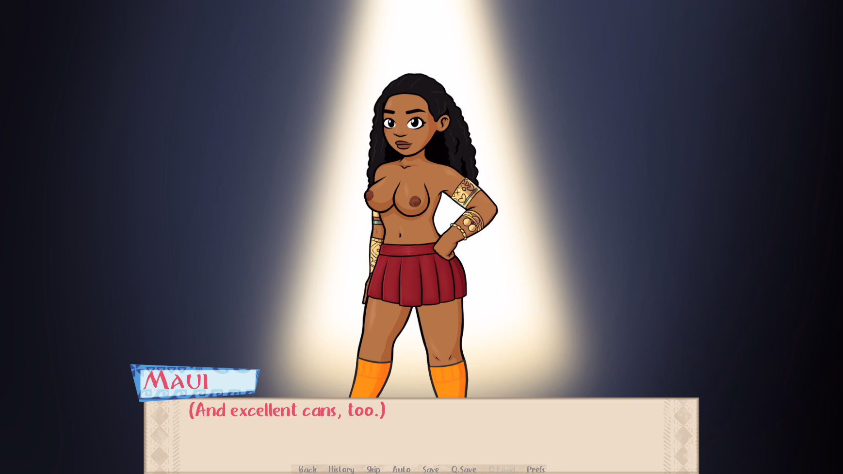 Ren'Py Moana: Demigod Trainer [v0.6 Public] [Shagamon Games]