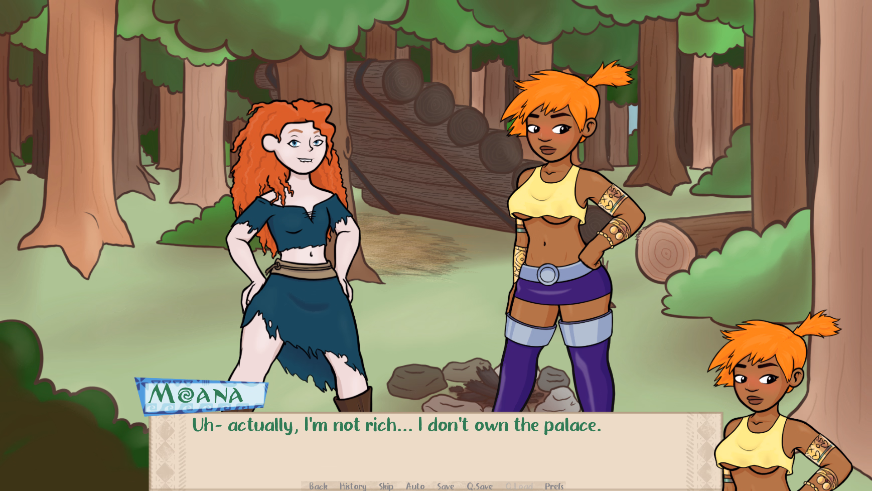 Ren'Py Moana: Demigod Trainer [v0.6 Public] [Shagamon Games]