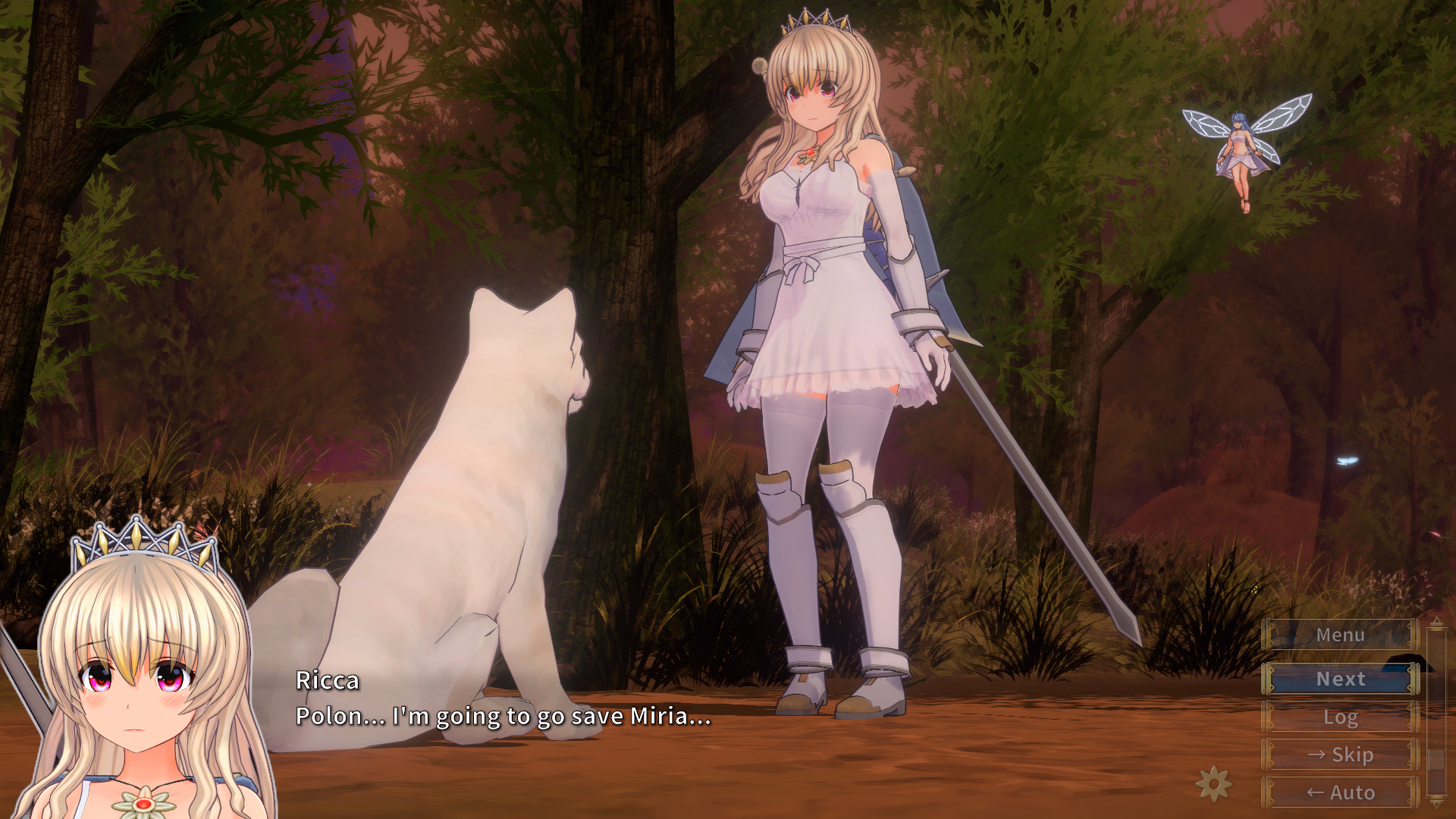 Unity Completed The Fairy Tale of Holy Knight Ricca: Two Winged Sisters [v1.4.1] [Mogurasoft]
