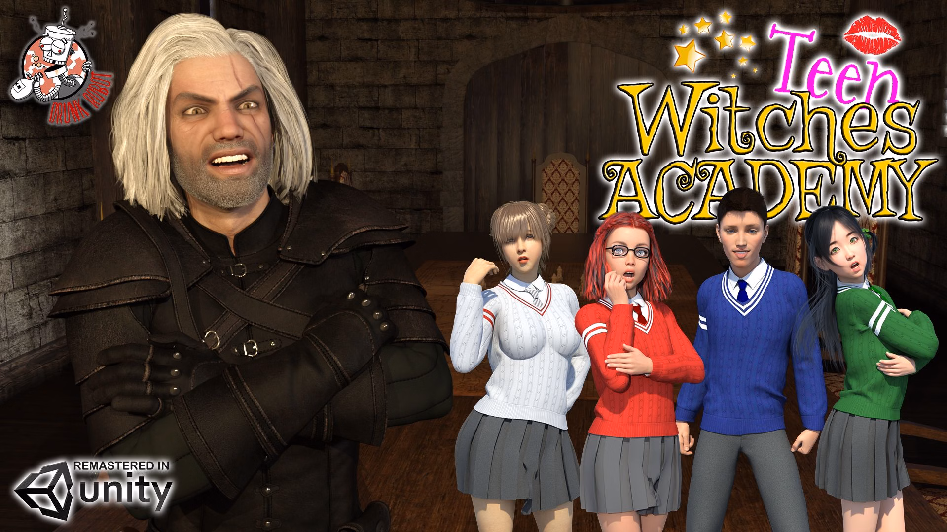 Unity Abandoned Teen Witches Academy - Remastered [v0.777] [Drunk Robot]