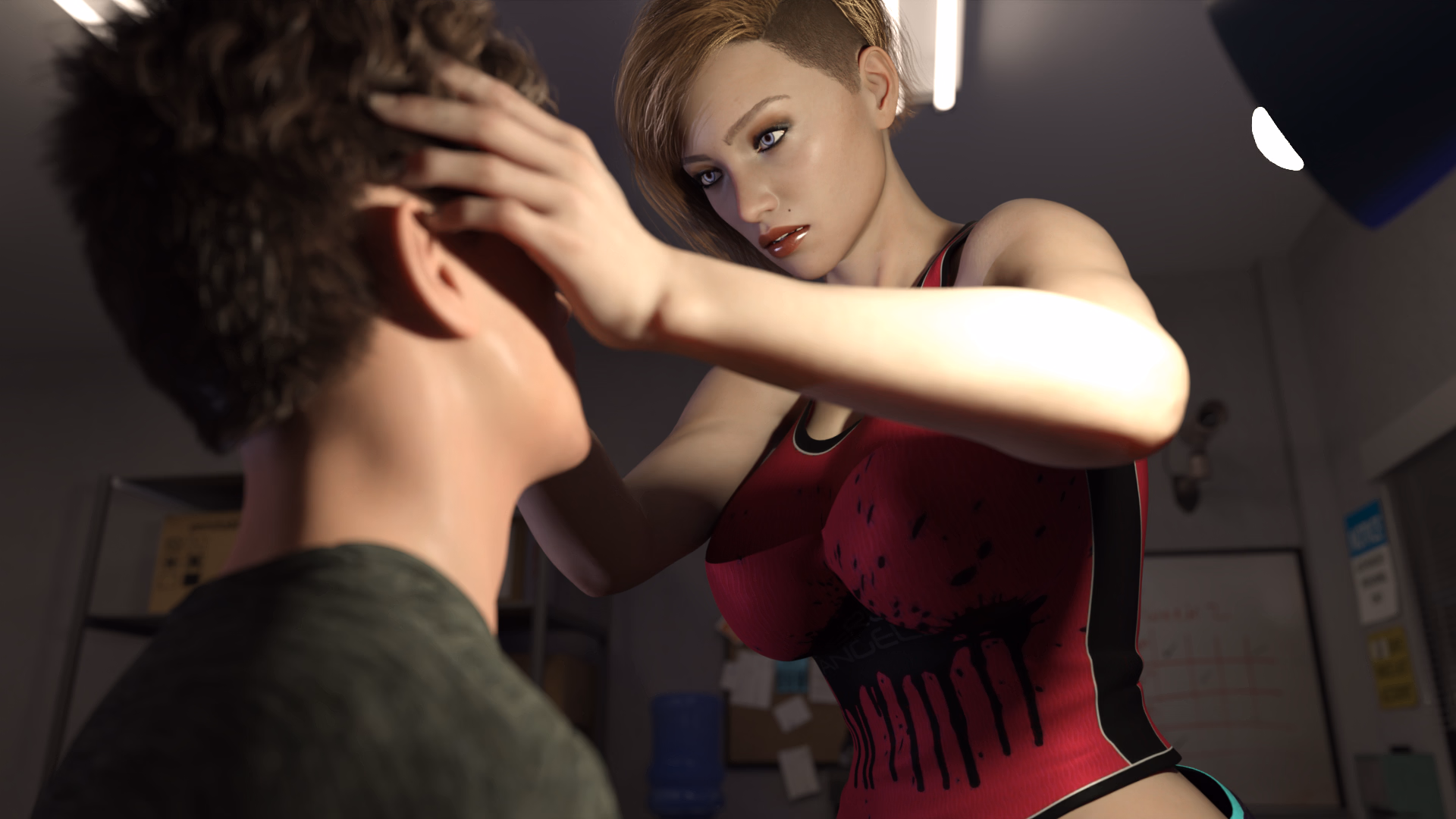 VN Ren'Py Abandoned Undercover Love [Ep.5e Bug fix] [Crimson Axis Studio]
